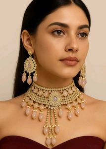 Statement Rhinestone Necklace