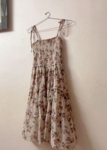 Floral Short Dress