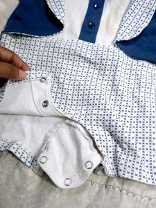 Baby Tuxedo Romper