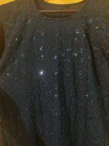Elegant Black Kurta