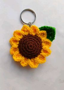 Sunflower Keychain