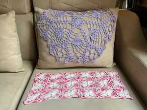 A Combo Of Handmade Crochet Thalposh