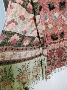 Floral Tapestry Scarf/ Stole/ Dupatta