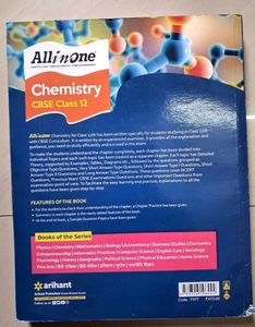 All In One Chemistry CBSE Class 12
