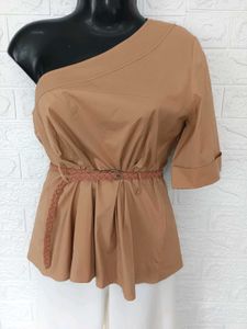 Imported One Shoulder Top