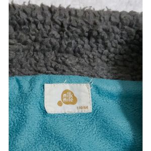 MilkMile Grey Sherpa Jacket