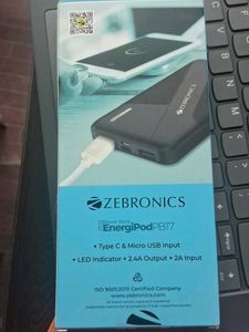Zebronics Power Bank