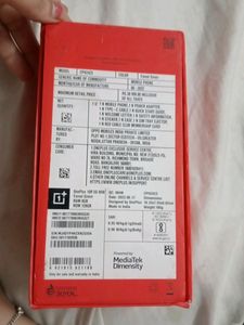 Empty Box One Plus 10R