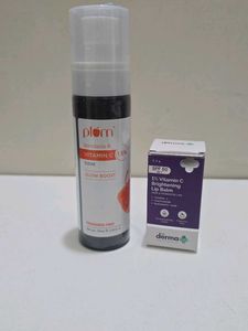 Plum 1.5% Vitamin C Toner ,Derma Co Vitaminc Lipba