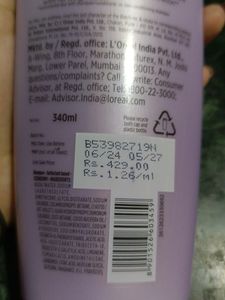 Loreal Hyaluron Moisture Shampoo And Conditioner ❤