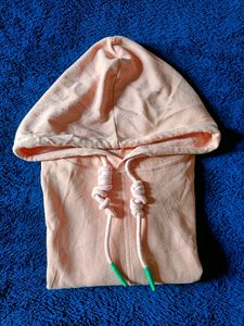 Peach Colour Low Asymmetric  Quality Huddie