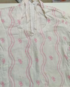 Vintage Floral Print Top