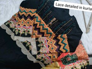 Black Lover Kurta Set