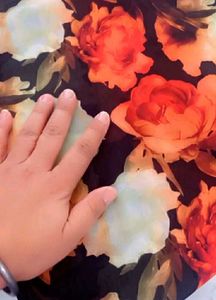 Pure Crepe Premium Quality Fabric 6 Meters