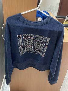 Oversized Navy Blue Pullover