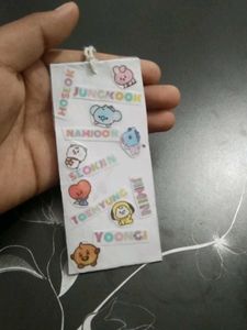 BTS Inspired Bookmark