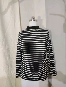 Striped Long Sleeve Top