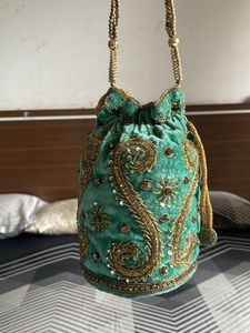 Embroidered Potli Bag