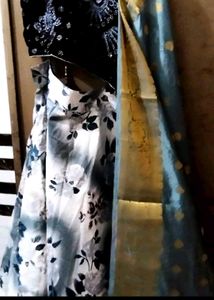 Floral Lehenga &amp; Embellished Top Set