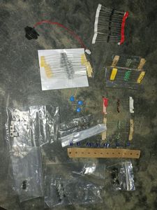 Electronics components lot
