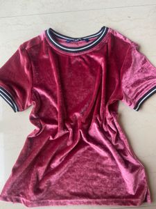 Velvet top brand new