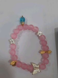 Pink Beaded Bracelet