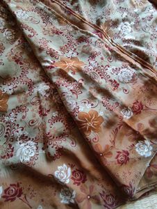 Floral poonam saree