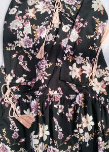 Floral Print Mini Dress