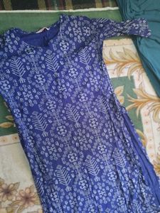 Women Printed Viscose Rayon Kurti