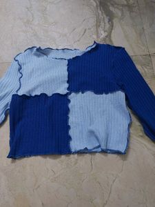 Inside Out Blue Top