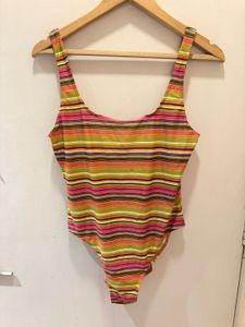 Beautiful Striped Imported Bodysuit