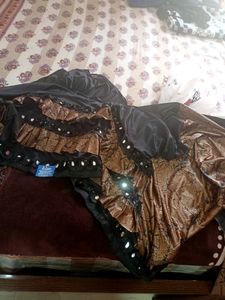 BRAND NEW PARTY' WEAR FRILL SAAREE