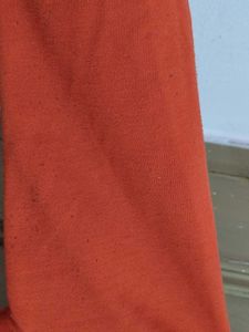 Red Graphic Print Sweatshirt