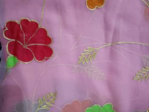 Royal Rajputana Pink  Saree Without Blouse