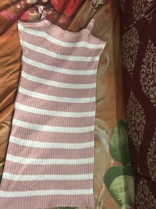 Striped Bodycon Dress