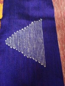 Silk Blend Saree Without Blouse