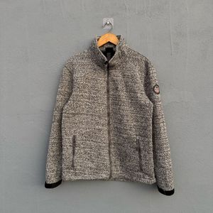 Textured Fleece Jacket