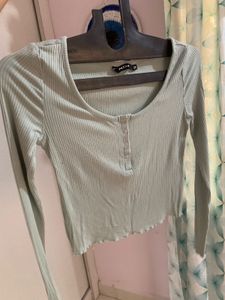 Cute Sage Green Top