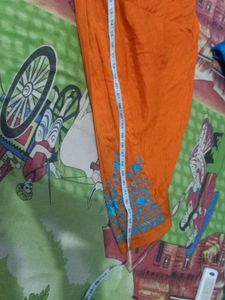 V Neck Design Suit Orange Or Blue