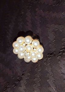Pearl Statement Ring