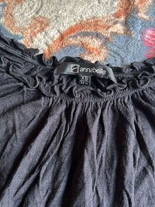 Black A-line Dress