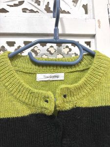 🎀Imported Striped Knit Cardigan B