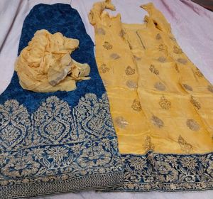 💥Dhamaka Set,💥Elegant Embroidered Kurta Plazo