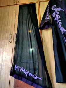 Elegant Black Abaya Set