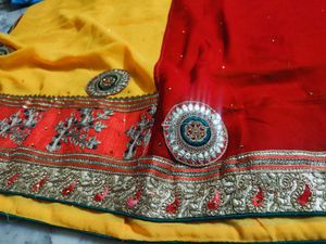 Patli Pallu Saree Very Beautiful combination Color
