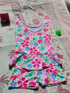 Cute Floral Swimsuit