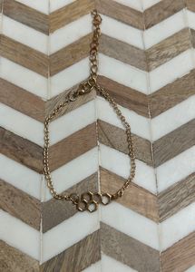 Gold Honeycomb Bracelet (Brand New- Unused)