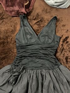 Elegant Black Dress Baloon