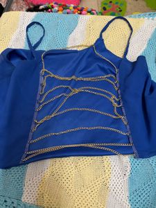 Blue Cami Top