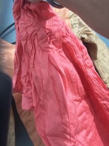 Beautiful Coral Colour Suit